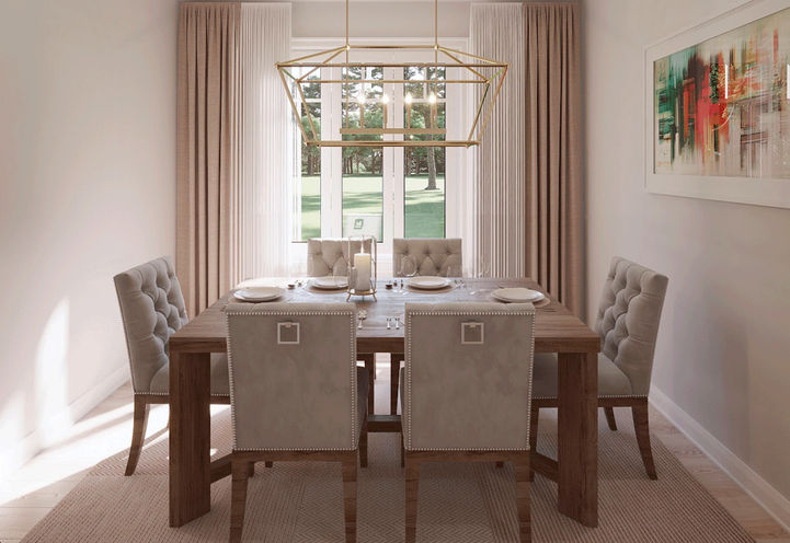 Cork & Vine Dining Room Interior