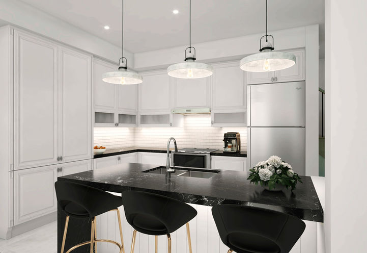 Cork & Vine Interior View of Kitchen