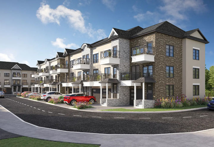 Courtice Crossings Towns Streetscape View of Exteriors