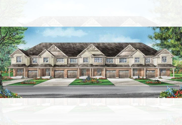 Courtice Glen Homes Exterior View of Townhomes