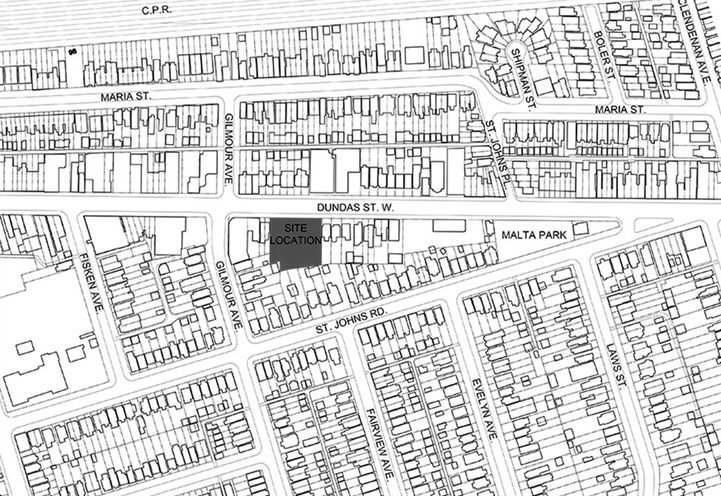 Craft 2 Residences Aerial View of Site Location