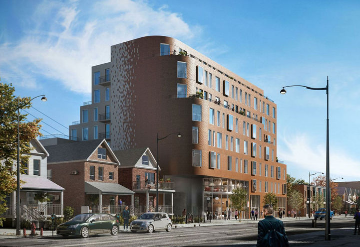 Northeast View of Craft Residences by Gairloch Developments 