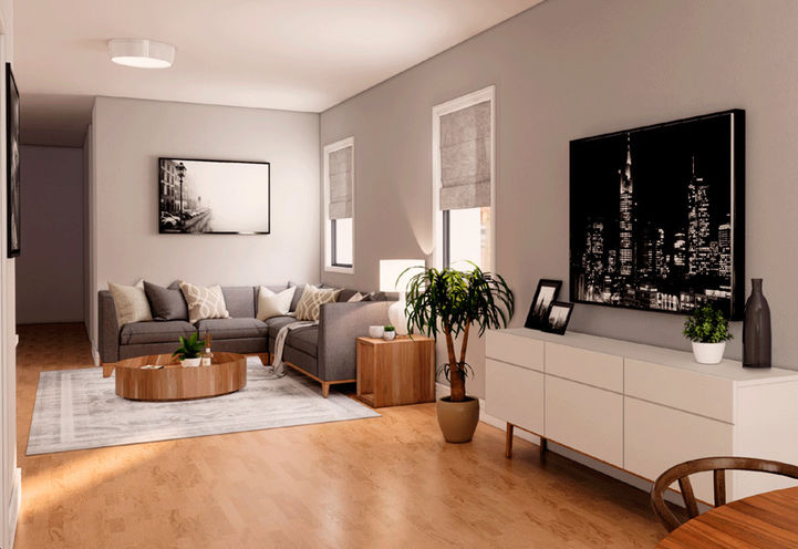 Creekside Trail Towns - Living Space Interior