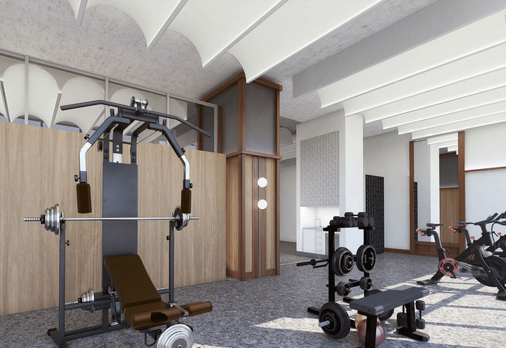 Crest at Crosstown Condos Gym