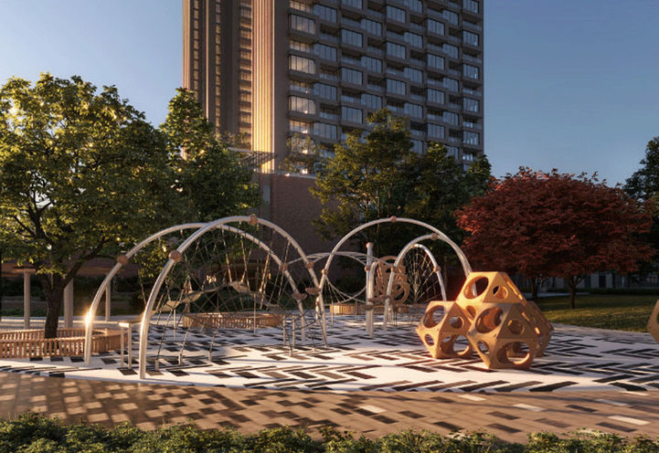 Crest at Crosstown Condos Outdoor Children's Playground
