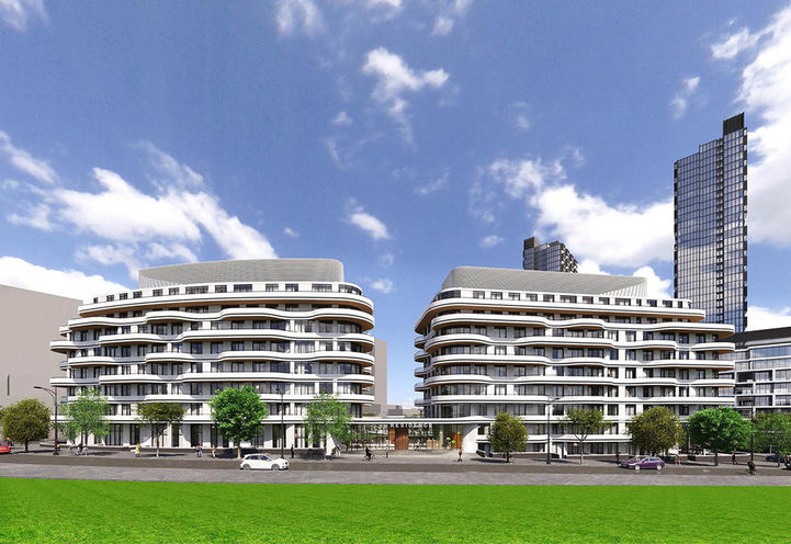 Crosstown Condos Block 9-2 Exterior View of Buildings