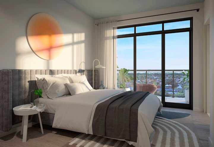 Curio Condos Bedroom Interior