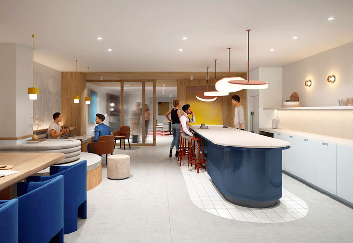 Curio Condos Cafe Interior