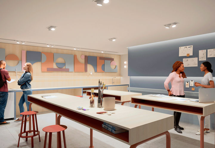 Curio Condos Workshop Interior