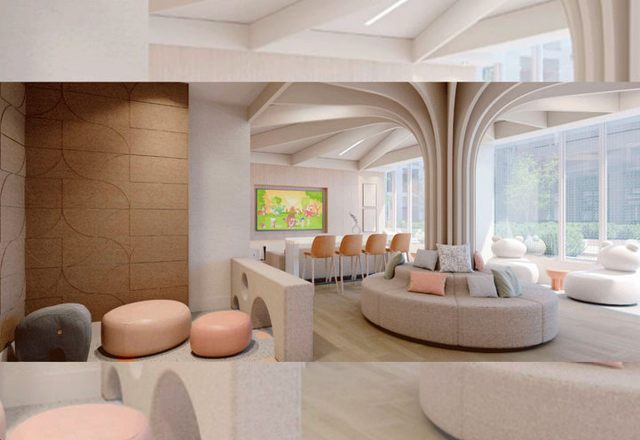 Daniels on Parliament Condos Kids Room Amenity Interior