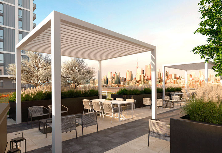 Daniels on Parliament Condos Terrace View