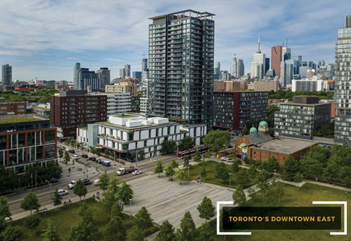 Daniels on Parliament South Tower Bird's Eye View of Tower