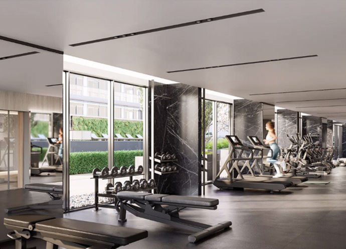 Design District Condos 2 Fitness Room