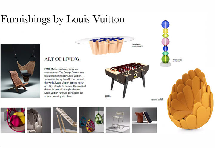 Design District Condos 2 Furnishings by Louis Vuitton