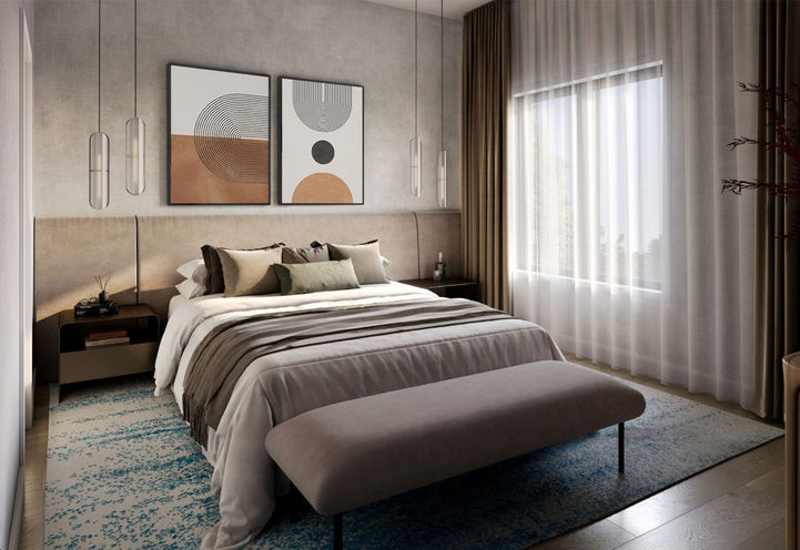 Distrikt Islington Village Towns Bedroom