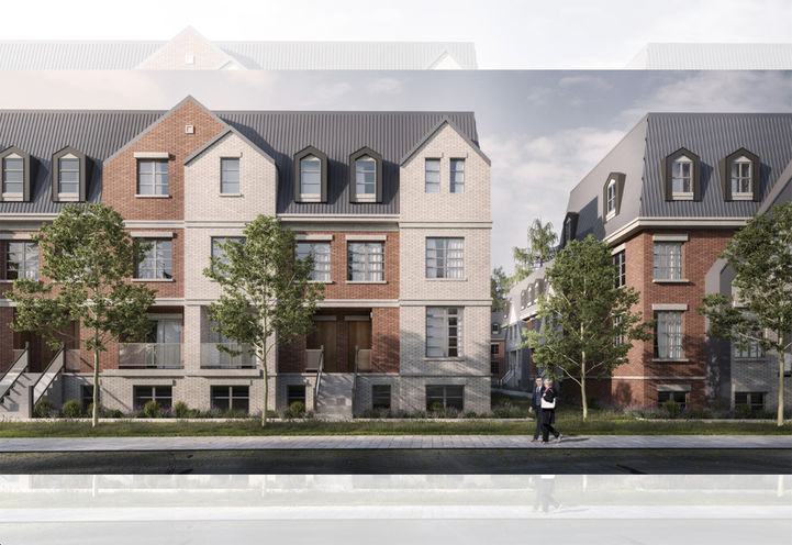 Distrikt Islington Village Towns Street Level View of Exteriors