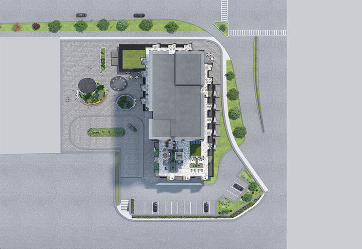 Duo Condos 3D Community Plan