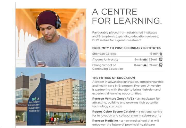 Duo Condos - A Centre for Learning