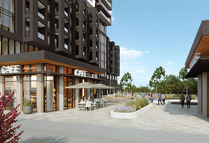 Duo Condos Courtyard