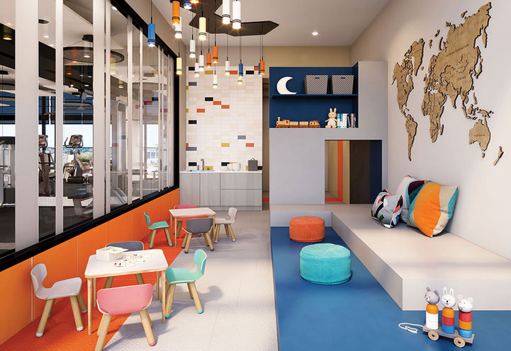 Duo Condos Kid's Play Room