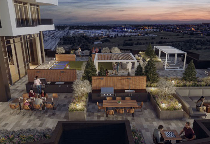 Duo Condos - Rooftop Terrace