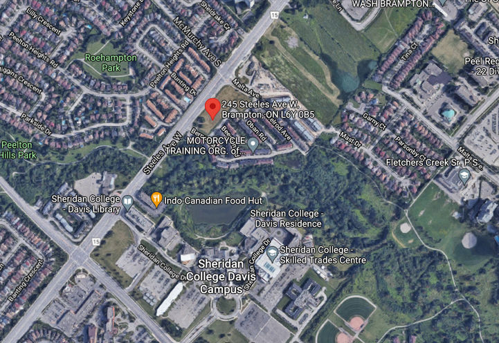 Duo Condos Satellite View of Project Location