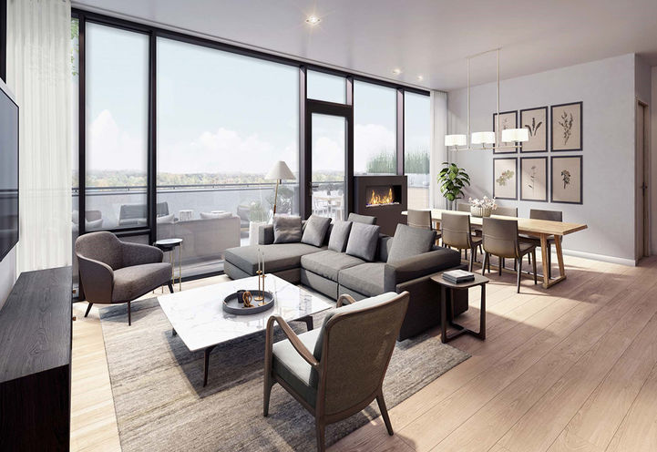 Duo Condos Suite Living Room