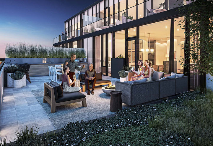 Duo Condos - Terrace