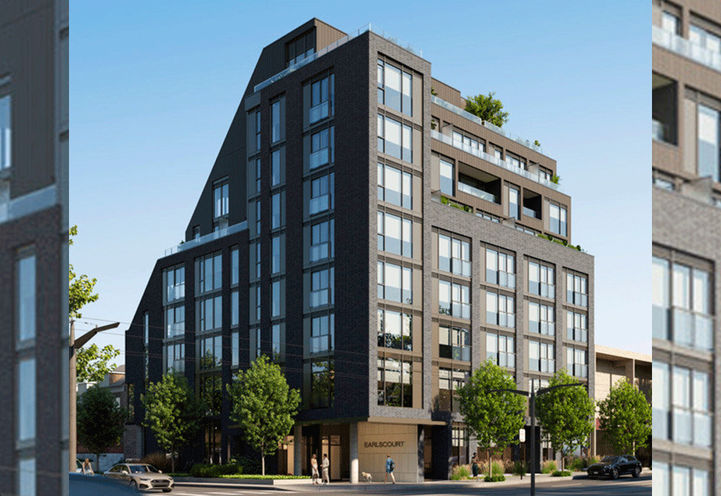 Earlscourt Condos Close Up of Building Exterior