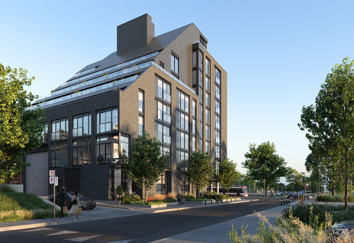 Earlscourt Condos Streetscape View of Building Exteriors