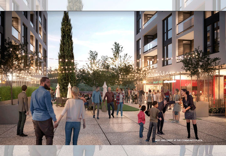 East Hills Crossing Calgary Community Plaza