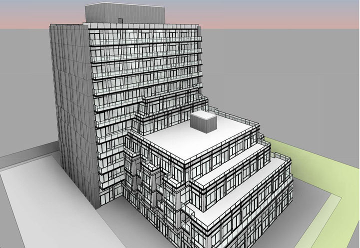 East Pointe Condominiums, Building Landscape Renderings
