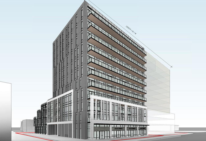 East Pointe Condominiums, Street View Renderings