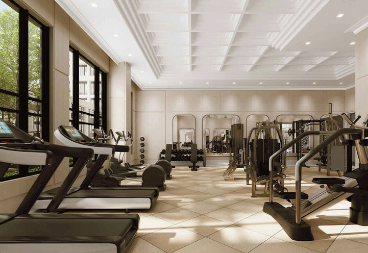 Fitness Centre at Edenbridge Condos