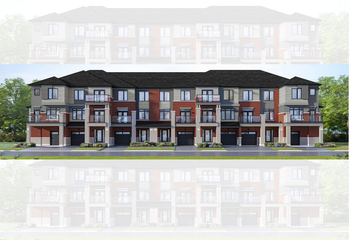 Electric Grand Towns Exterior View of Back to Back Units