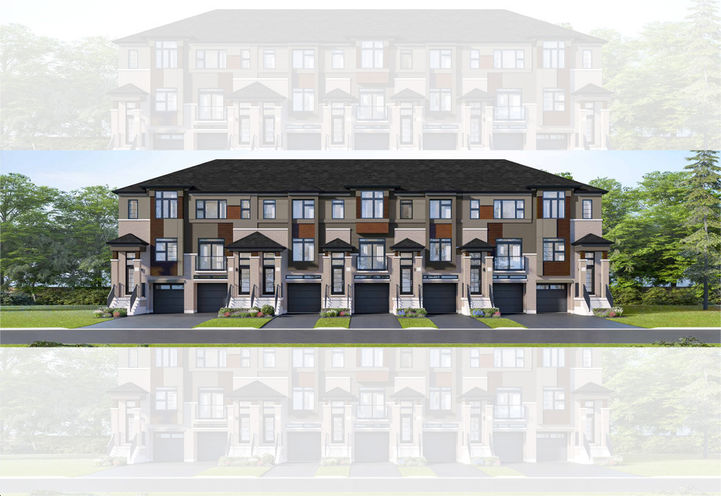 Electric Grand Towns Streetscape View of Standard Towns