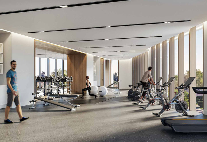 Elegance Luxury Condos Fitness Room