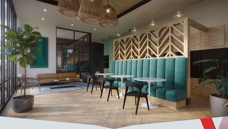 Elevate Condos 2 Interior View of Indoor Amenity Spaces