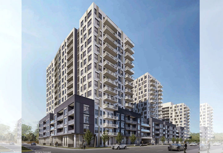 Elevate Condos 3 Street Level View of Exteriors