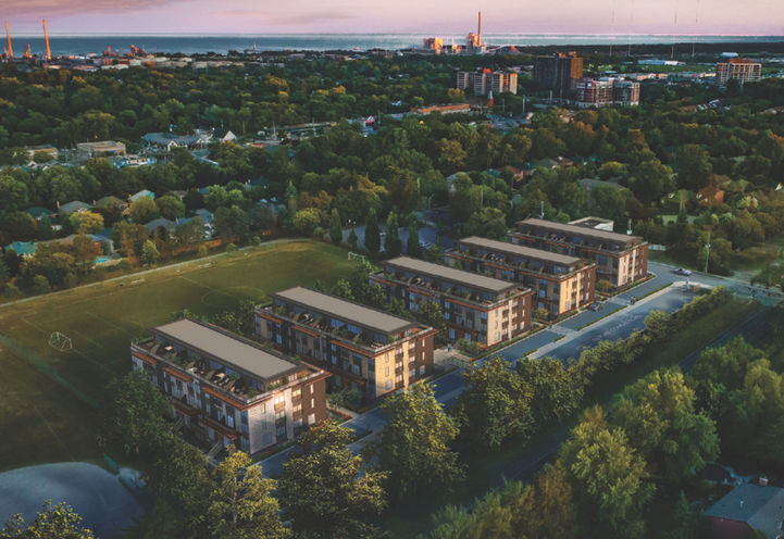 Eleven 11 Clarkson Towns Aerial View