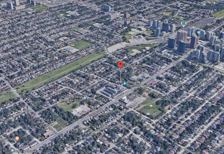 Aerial Map View of Eleven Altamont Towns