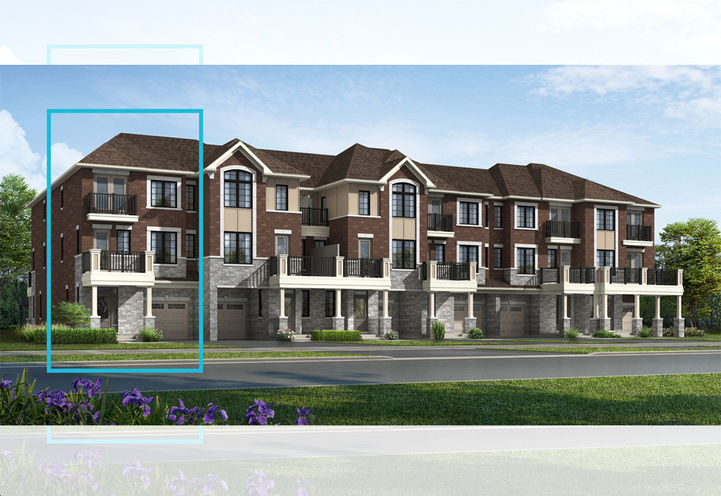 Ellis Lane Homes Exterior View of Townhome Units