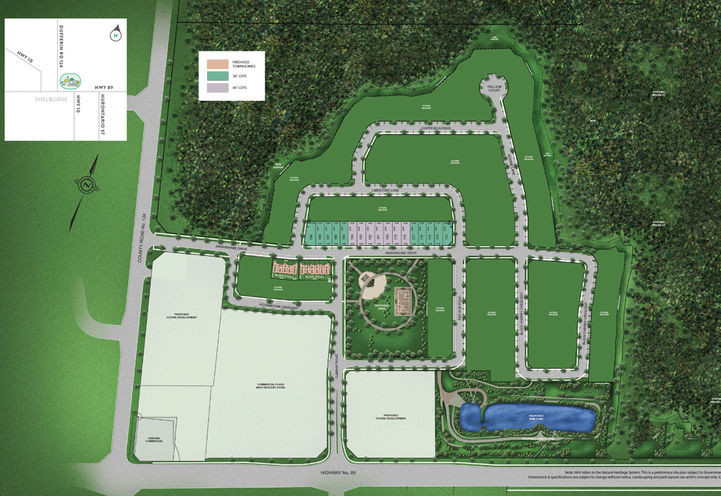 Emerald Crossing Site Plan