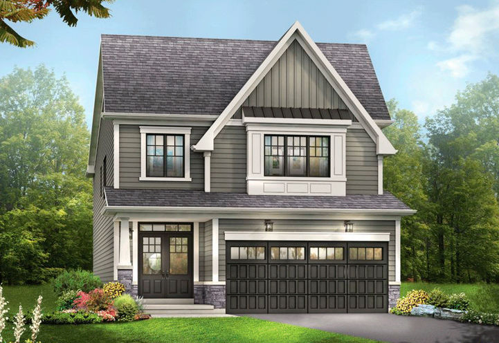 Empire Calderwood Towns Detached Home Exterior View