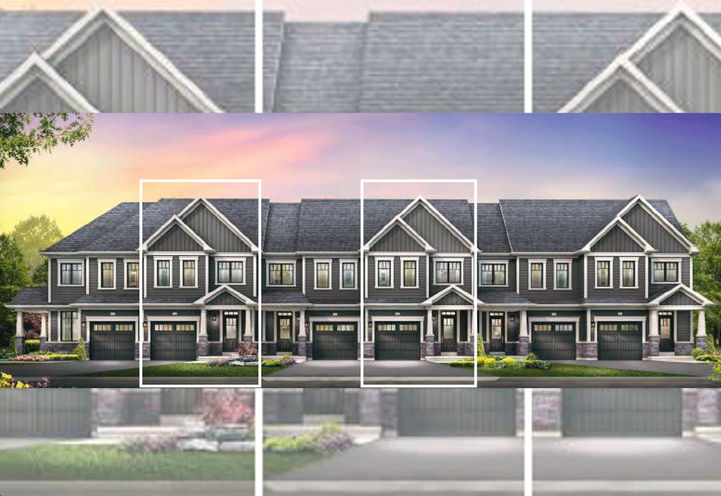 Empire Calderwood Towns Street View of Townhomes