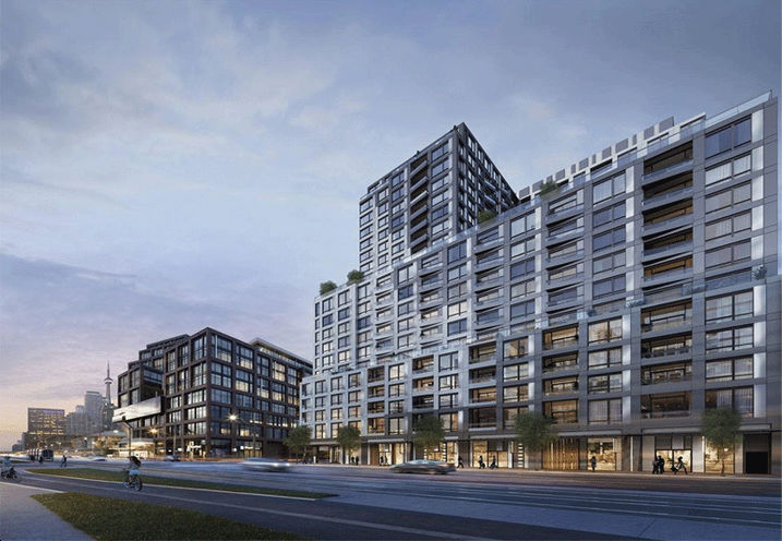 Empire Quay Condos Building Exterior and Street View