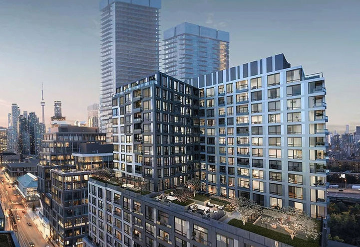 Empire Quay House Condos - Sunset View along Queens Quay