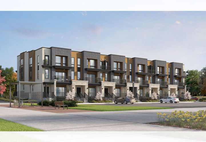 Erinbrook Towns Exterior View of Units