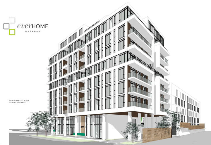 Everhome Exterior Early Rendering of Building