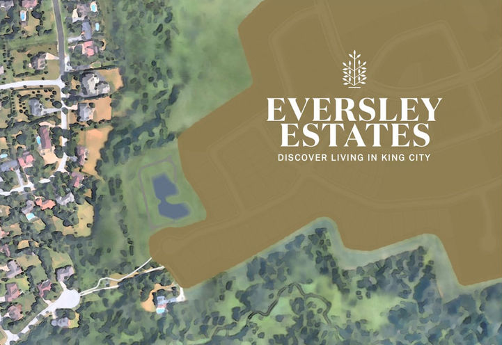Eversley Estates Homes Satellite View of Project Location